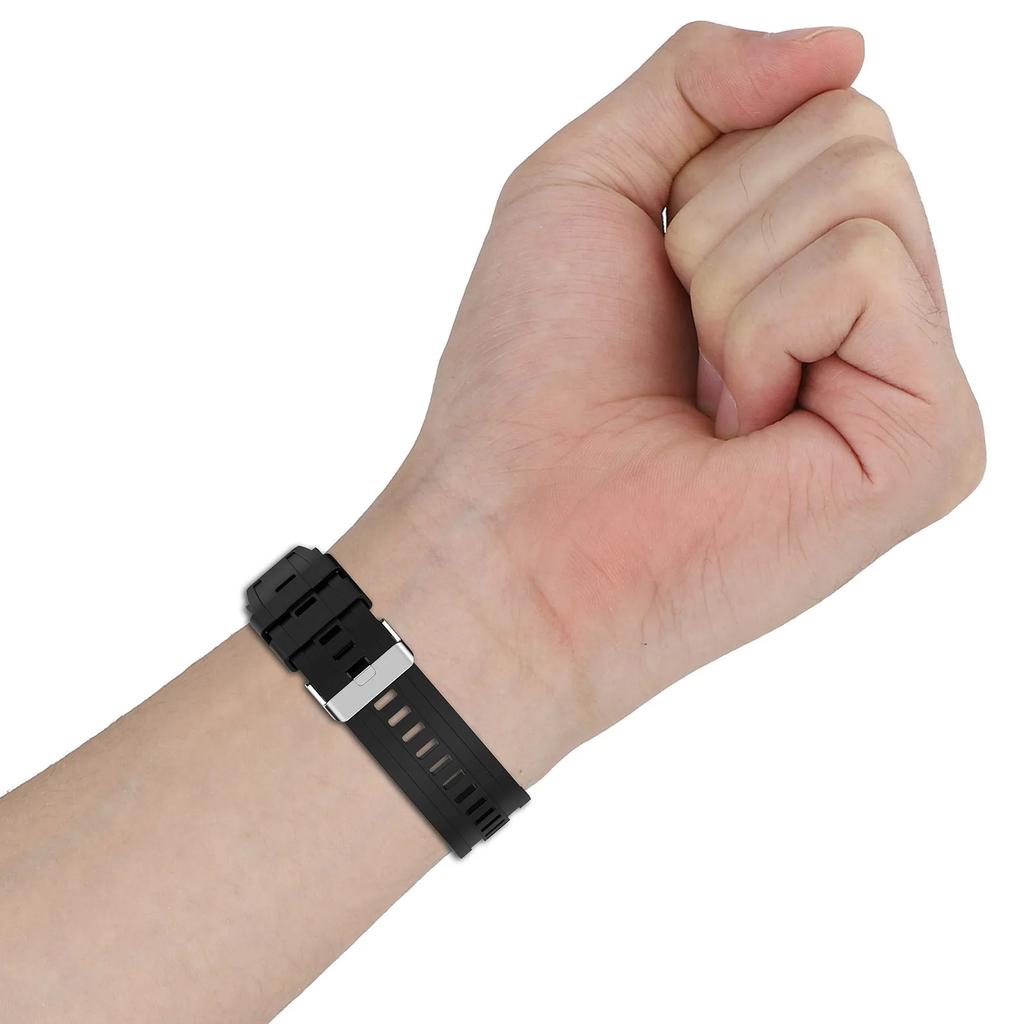 22mm Silicone Band for Huawei Watch GT 5/4 Pro mm/Ultimate/Buds/GT 3 2 PRO 46mm Belt Wristband Bracelet for Samsung Galaxy Watch 3 45mm/Gear S3 Strap