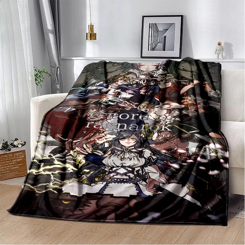 2025 New Style Cartoon Record of Ragnarok Anime Blanket,Soft Throw Blanket for Home Bedroom Bed Sofa Travel Picnic Cover Kids