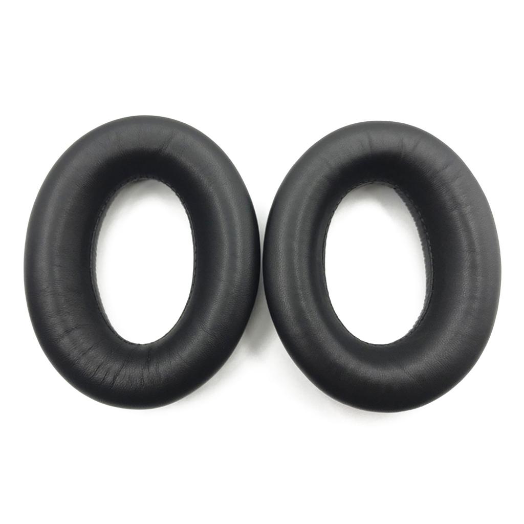 Satın alın 1 Pair Earphone Cover Ear Pads Lambskin Headphone Cushion