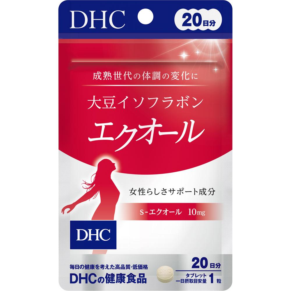 DHC Soy Isoflavone Equol (20-day Supply) 20 Capsules Japanese Ingredients Herbs (Natural Ingredients) Japanese Ingredients