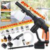 High Pressure Wireless Cleaner Universal 1/4" Fitting Cordless Portable Pressure Cleaner for Car Cleaning