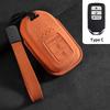 Suede Car Key Case Cover Shell Fob For For Honda Fit Lucky Vezel City Civic Jazz Brv Br-V Hrv Hr-V Freed Car Smart Key Bag