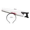 Halloween Hair Hoop Horror Blood Fake Ax Saws Knife Gothic Headband Halloween Party Masquerade Cosplay Prop Decor Accessories