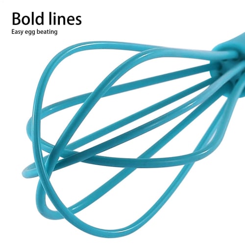 Egg Whisk, Handheld Egg Beater, Kitchen Mini Silicone Handmade Egg Beater, Household Handheld Multifunctional Baking Tool, Flour Mixer, Handheld Ballo