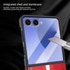 For Samsung Galaxy Z Flip 7 Case Luxury Lichee PU Leather Skin Card Protective Back Cover Case For Samsung Z Flip 7 6 5 4 Shell