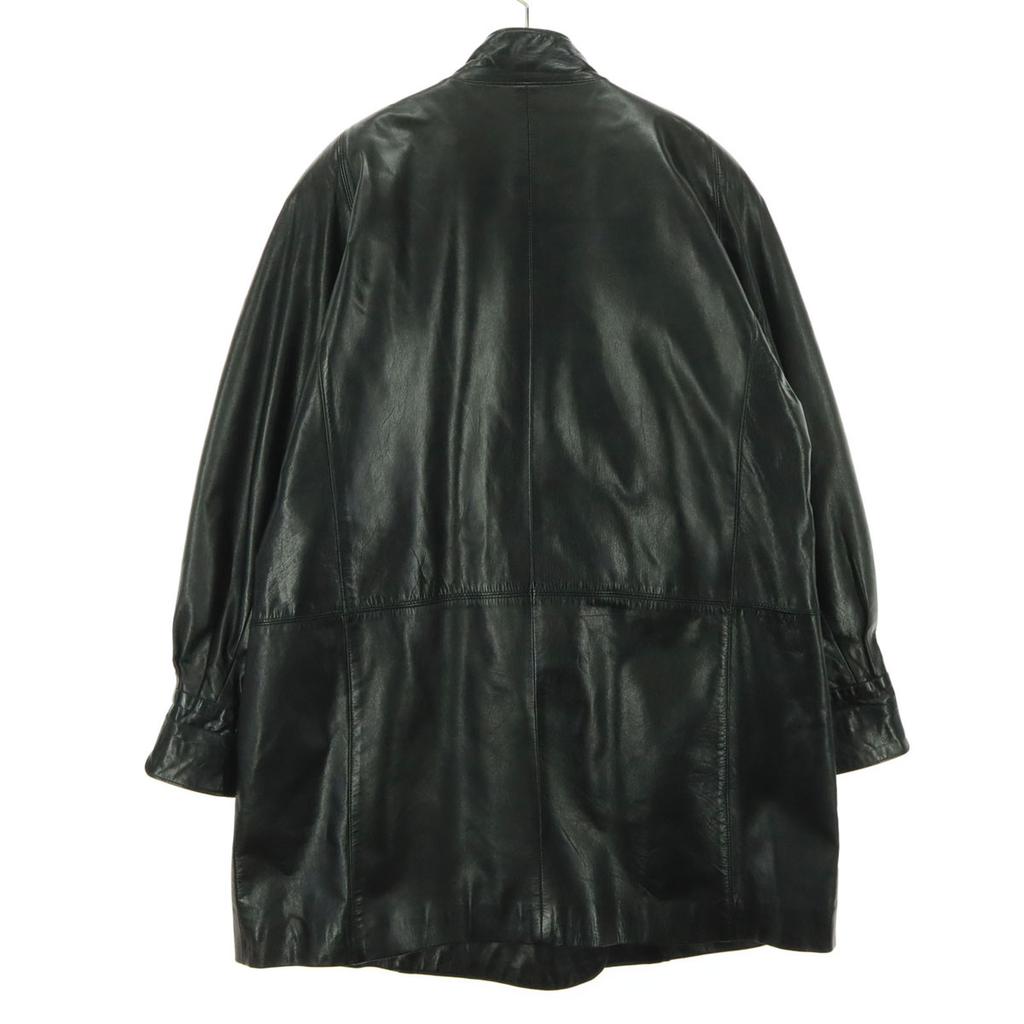 CONPIACERE made in Japan Long sleeve Double Breath leather jacket F black Women Used
