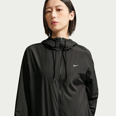 Nike Jackets Women s Black Hooded Non Detachable Moderate Other S