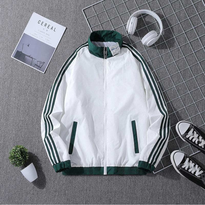 

Jacket Men s New Spring and Autumn Jacket Single M белый