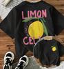 Fashion Graphic Tees Tops Women Clothing Lemon Cello TShirts FeUnisex Funny T Shirts Korean Aesthetic Clothes Sleeved Harajuku