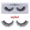 8/20 párov 15-20 mm prírodné 3D umelé mihalnice Makeup Kit Mink Lashes Predlžovanie norkových mihalníc