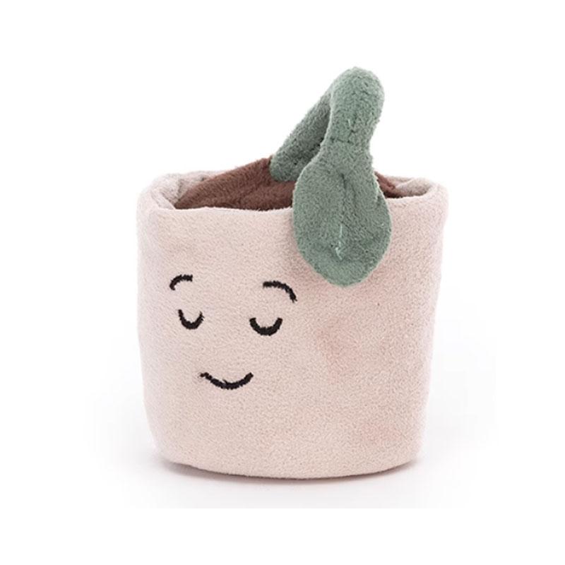 JELLYCAT Plant Series Naughty Quiet Seedlings Cute Doll Plush Doll 9cm Tall