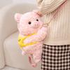 Bambola Peluche Animale Carina e Affascinante Zaino Panda Procione Lupo Orso Rana Capibara Pinguino Elefante Zaino Peluche Gentile Regalo Progettato Per