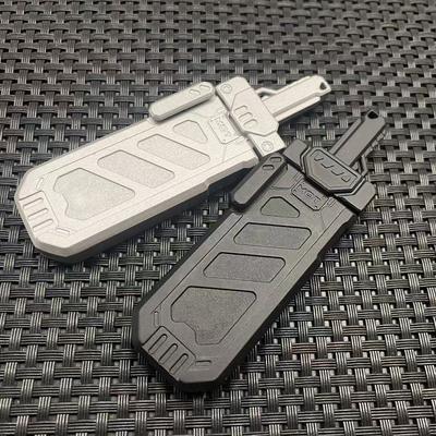 Épée à Fendre EDC Épée Fidget Fourreau Éjection Magnétique Carte Poussante Décompression Glissière Métallique Jouet Anti-Anxiété et Stress