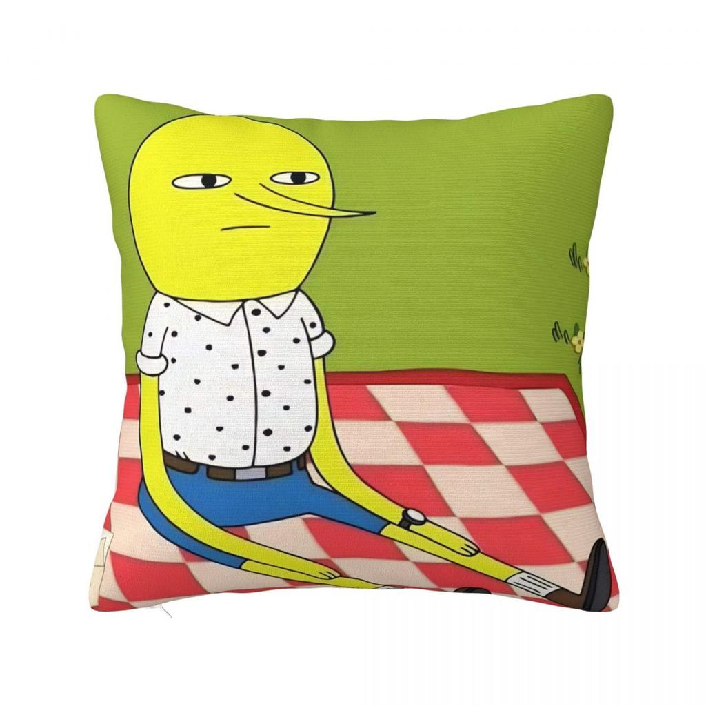 Lemongrab Unacceptable Pillow Case Cushion Cover Square Printed Pillow Cover Funny Pillowcases For Living Room Chair