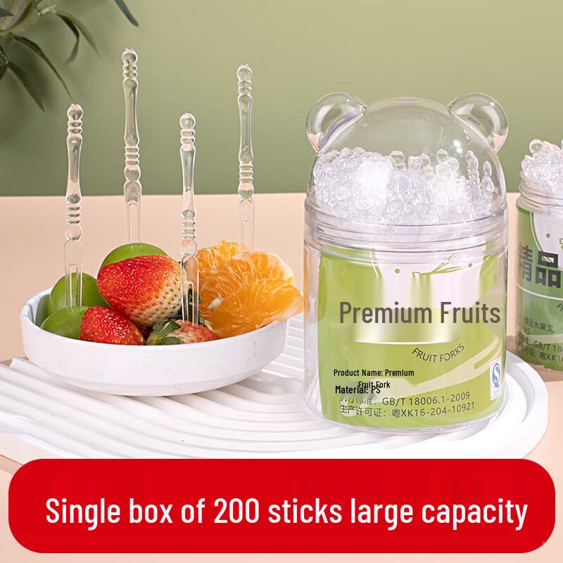 Zhao Ran Disposable Food-Grade Plastic Fruit Forks