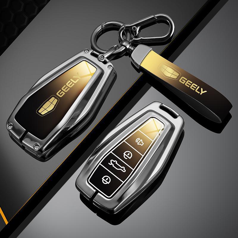 Compatible Key Cover for Geely Xingyue L, Xingrui, 4th Gen Dihao, Boyue, Binyue, Icon, Vision, and X6 Cars