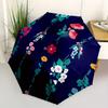 1pc Floral Pattern Automatic Open/Close Umbrella, Ideal Fan Gift for Birthday, Christmas, Trendy Fashion yy250828035