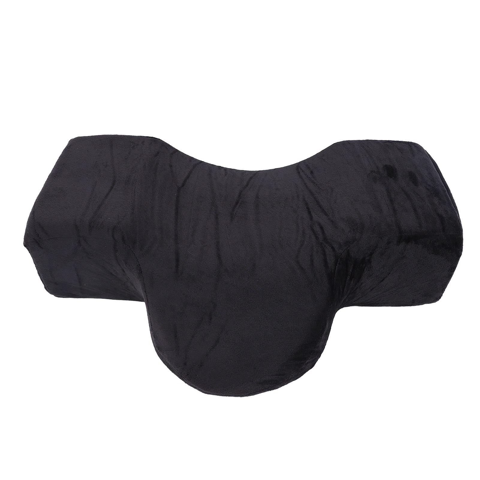 Eyelash Extension Pillow Comfortable Memory Foam Cervical Support U Shaped Neck Pillow for Lash Exte Black