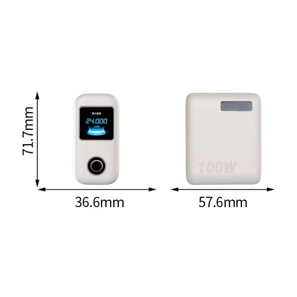 Dustproof Silicone Case Carrying Case for Anker 100W 3-Port Charger With Screen Display Travel
