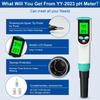 Digital Food PH Meter 0.01 Resolution PH / Temp Sensor High Precision Waterproof PH Tester For Meat, Dough, Sausage, Cheese Cosmetics