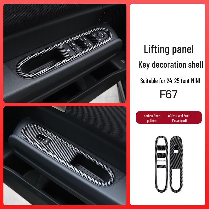 BMW Mini Fuel Vehicle Window Lift Panel Decoration & Modification Accessories