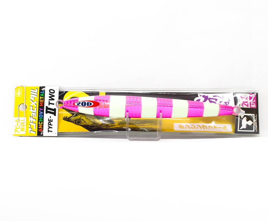 Jackall Metal Jig Anchovy Type 2 Slow Slide 200 grams P Glow (0509)