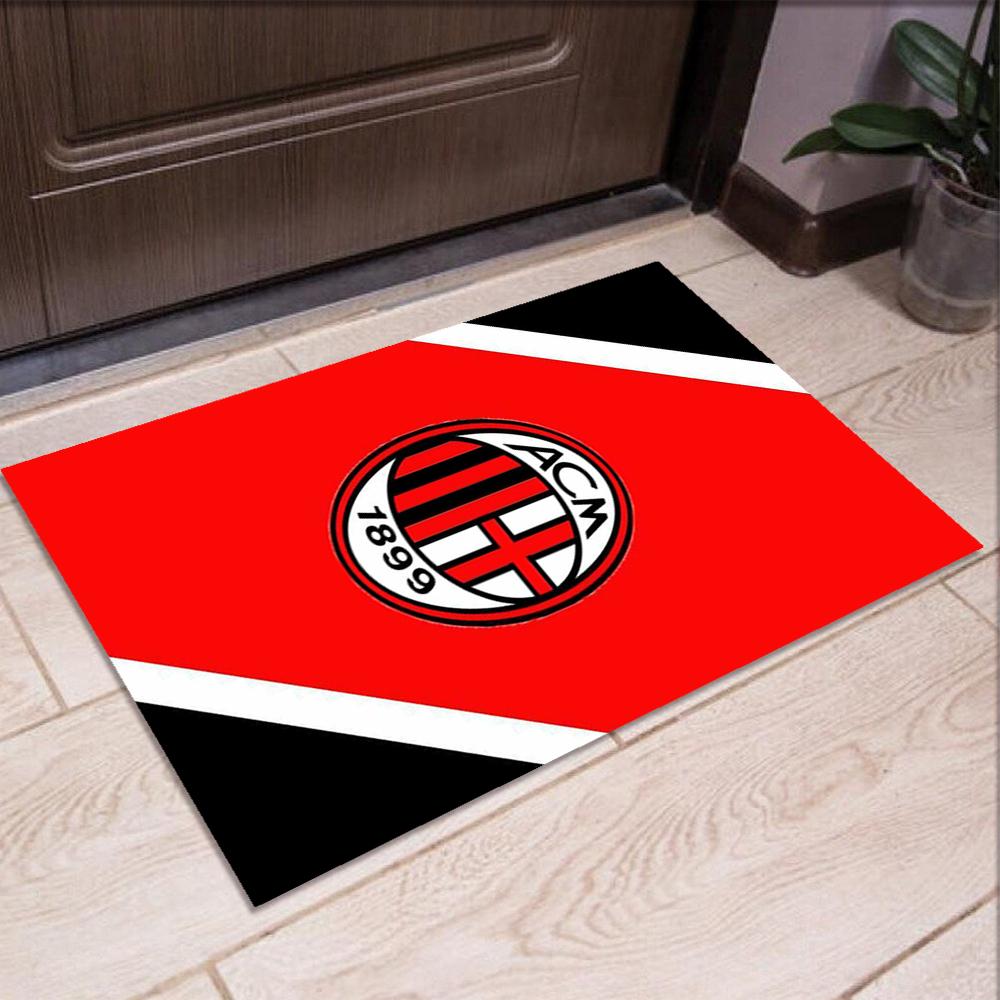 AC Milan Printed Carpet,Rug,for Office Chair Living Room Bedroom Kitchen Room Decor Gifts.