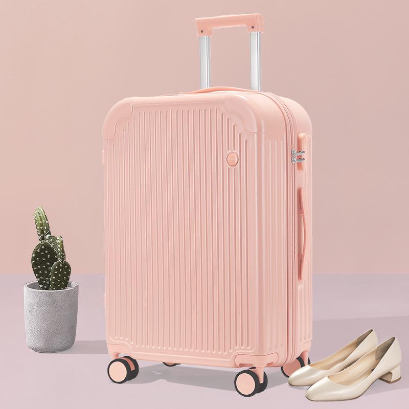 

Женский чемодан-тележка с 20-дюймовыми или 24-дюймовыми бесшумными колесами - Большая вместимость, Прочный и надежный, Пароль, Дорожный ручной кладь 26 inch (Up to 15 days)