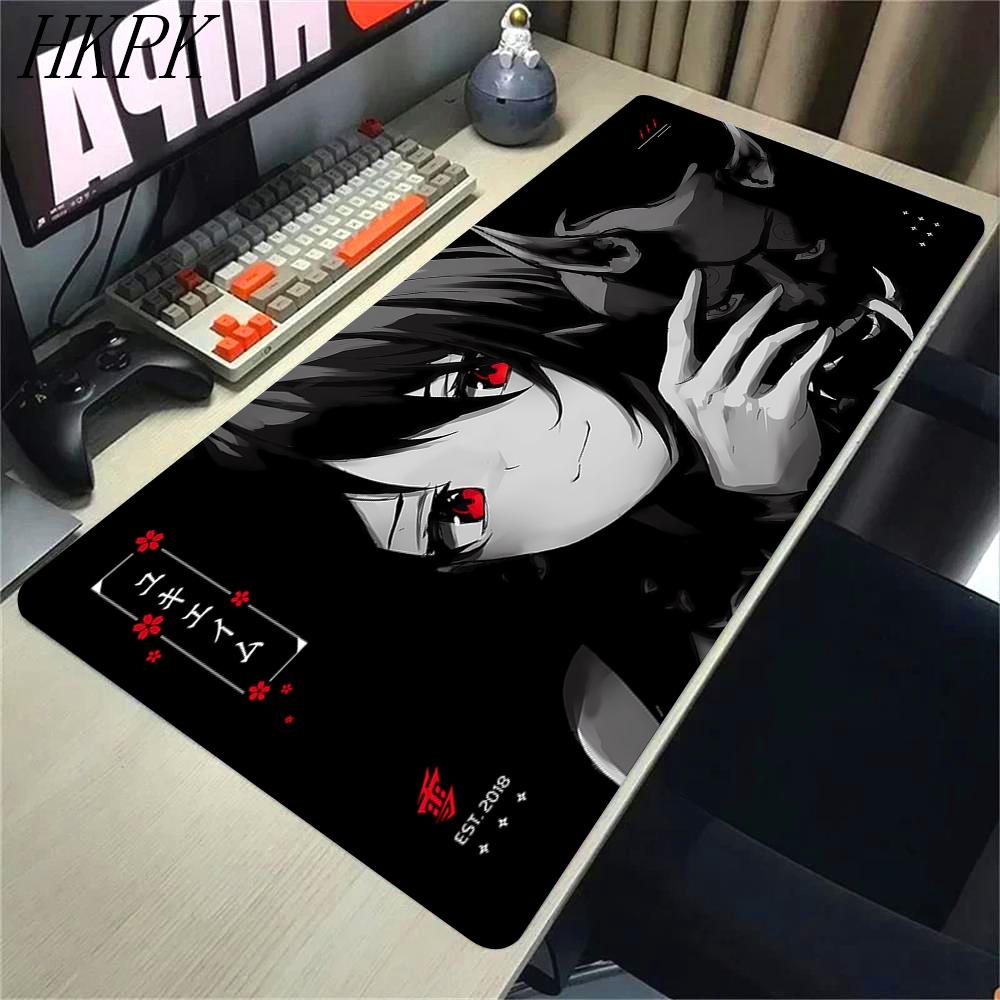 Anime Mousepad YUki Aim Rubber HD Mouse Mat Office NonSlip Large Mouse Pad Gamer Keyboard Mats Game Professional Gaming Deskmat