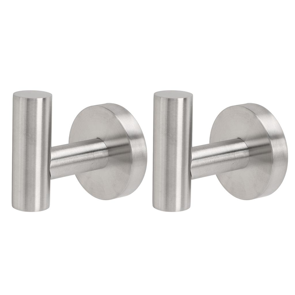 Towel Hooks Stainless Steel Wall Mounted Heavy Duty Robe Hook Holder for Coat Hat Bathroom Kitchen