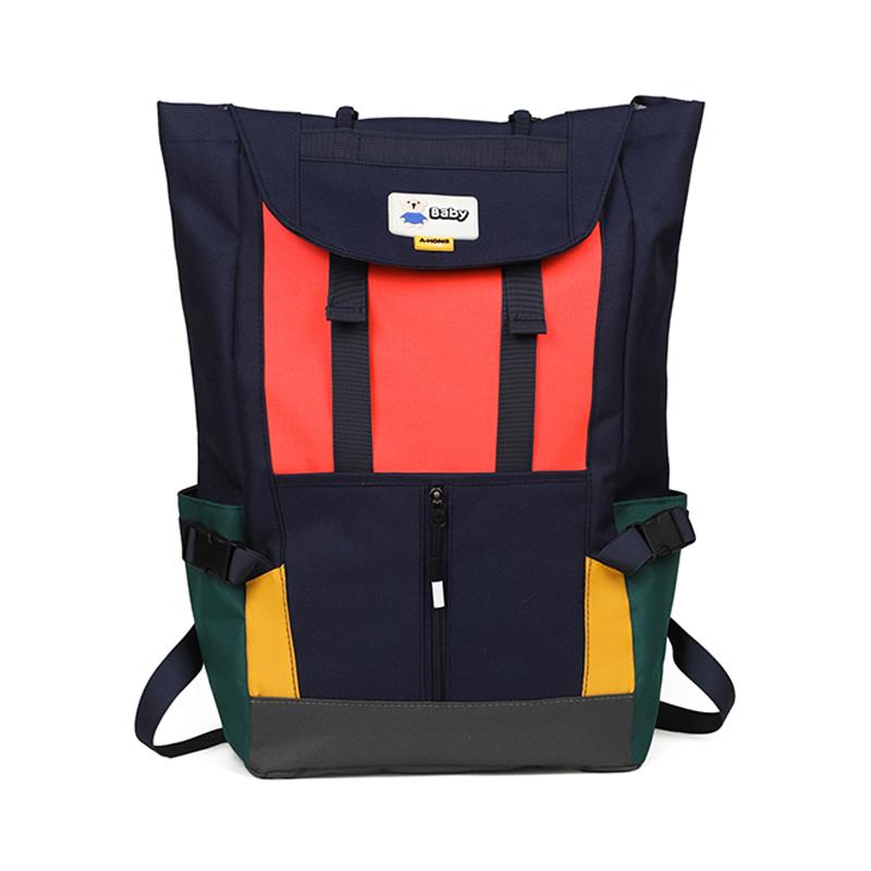 

Рюкзак школьный для ученика средней школы женский дорожный рюкзак мужской большой вместимости для улицы синий