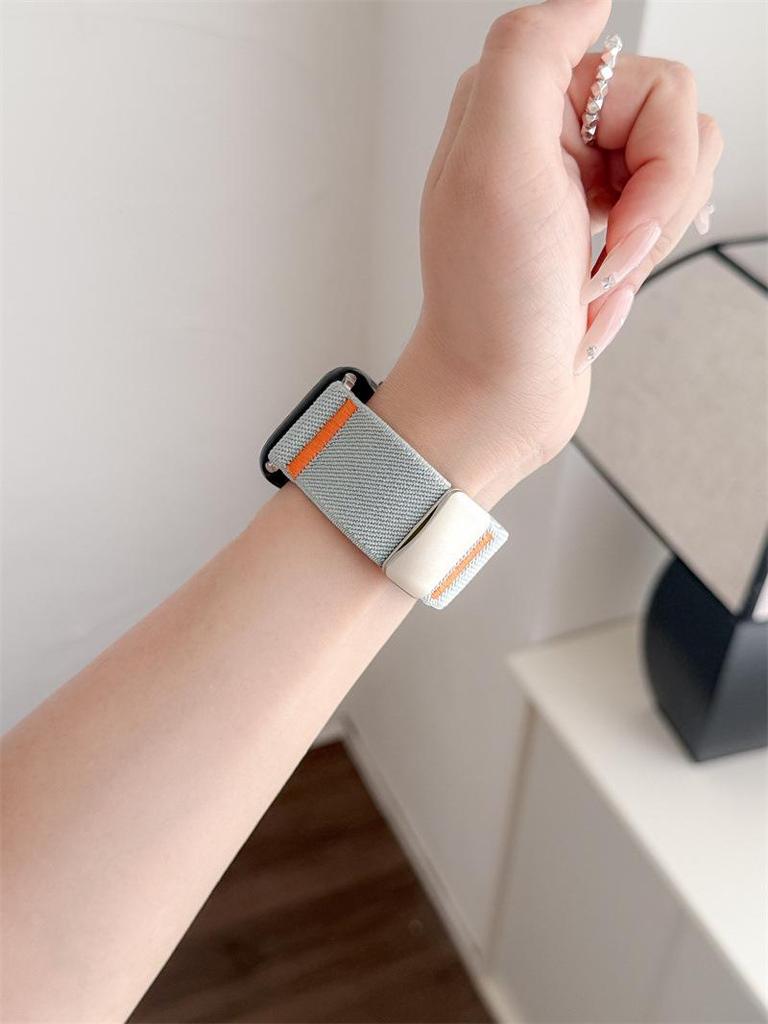 Cinturino E-Buckle Compatibile per Apple Watch Serie 6, 7, 8, 9, 10, 11 e ULTRA