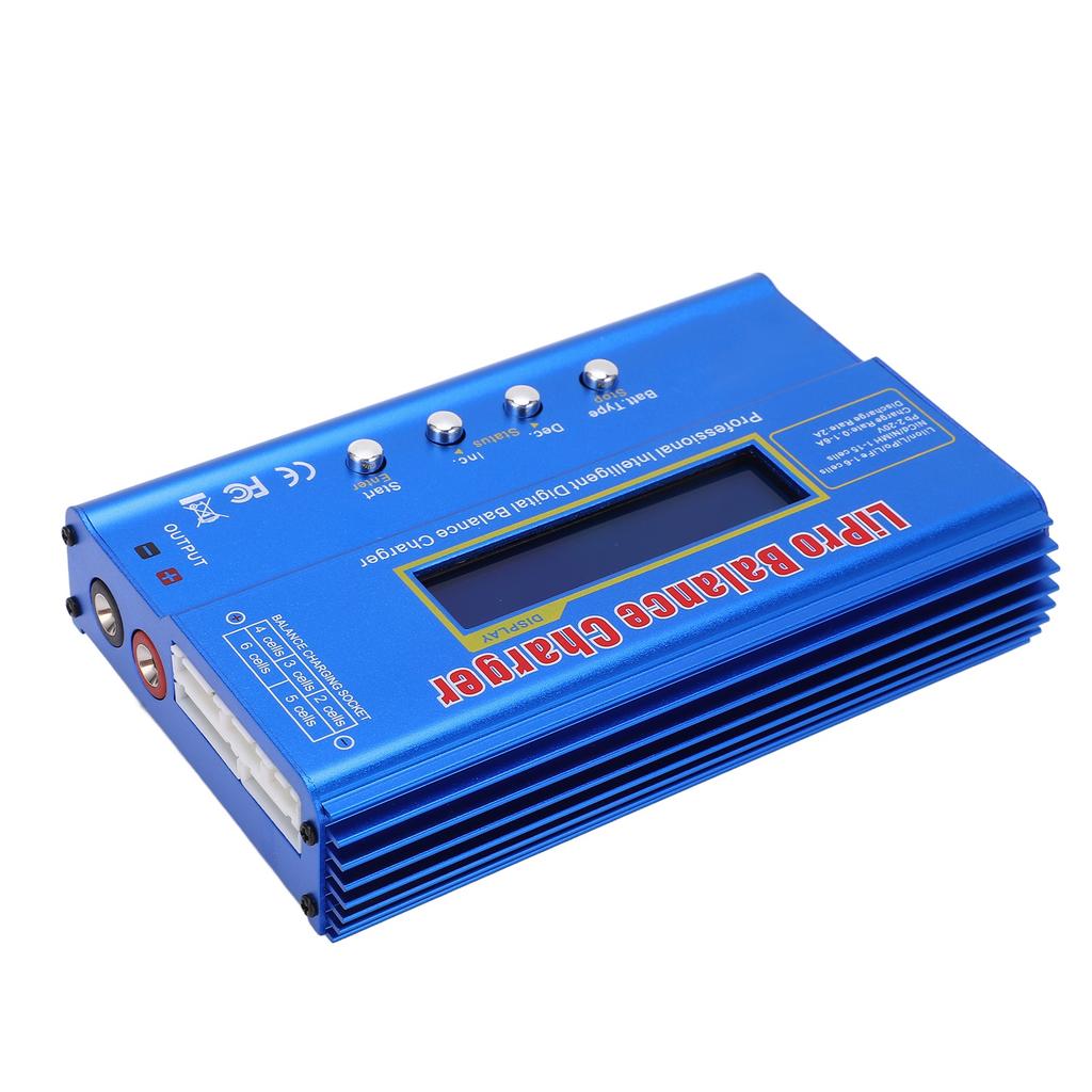 B6 80W Multifunctional Balance Charger with XT60 Connector for Airplane Model