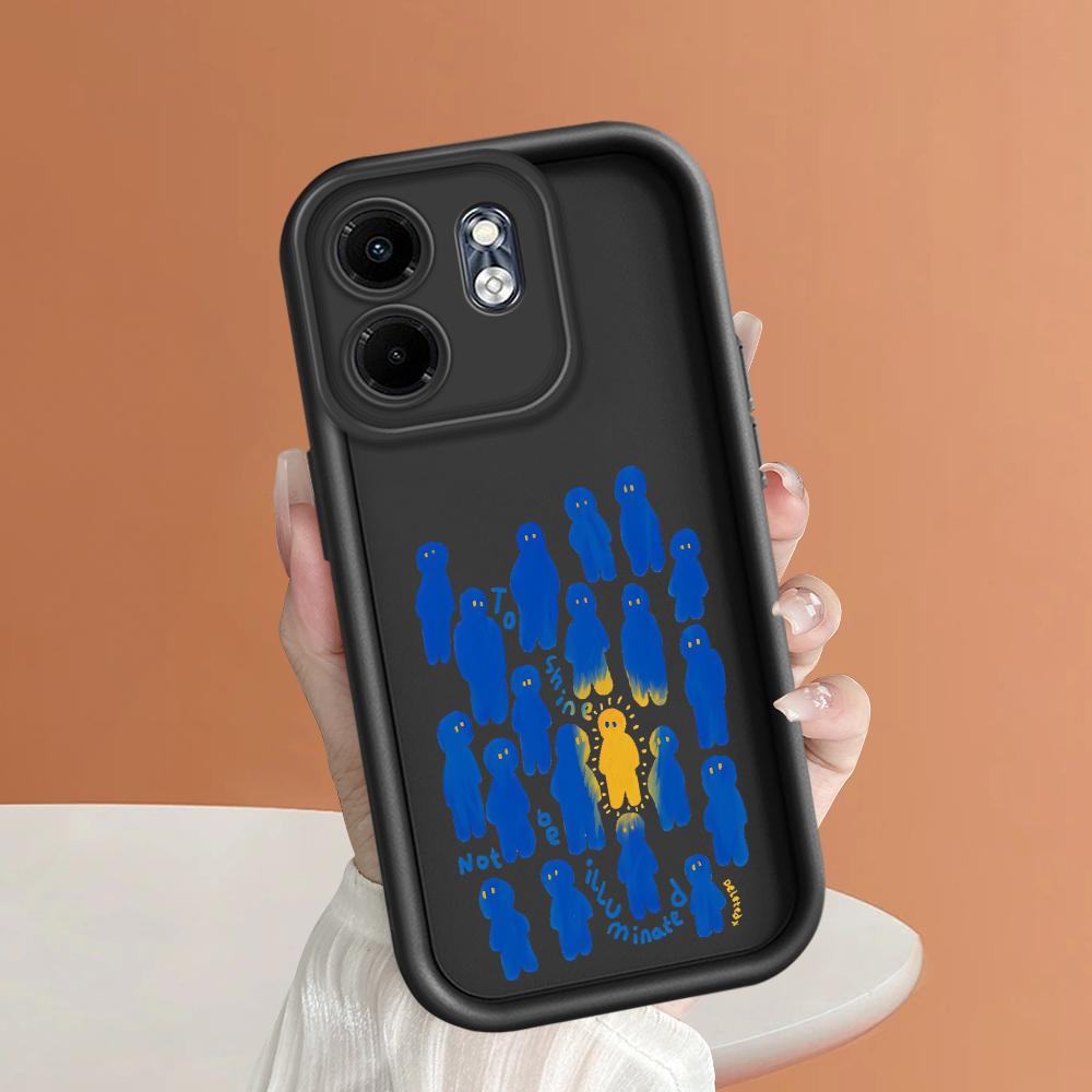 Soft Silicone Phone Casing Full Cover Camera Shockproof Protection Case for Huawei Honor Infinix Tecno iPhone Motorola Google