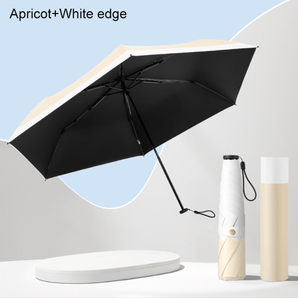 Carbon Fiber Ultra-light Folding Sun Umbrella Sun and Rain Both Use Pocket Pencil Umbrella Outdoor