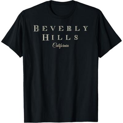 Beverly Hills stylové, krásné elegantní retro tričko T-Shirt