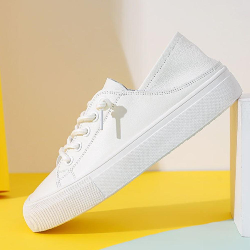 Fashion Flats for Women Summer Students Soft Soled Casual Sneakers Women Plus Fat and Widened Square Toe Oversized Women's Shoes 35-43