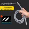 10mm Droger Afvoer met Adapter Meerdere Maten Droger Verlengslang Vervanging voor Midea voor Haier voor Siemens Droogtrommels