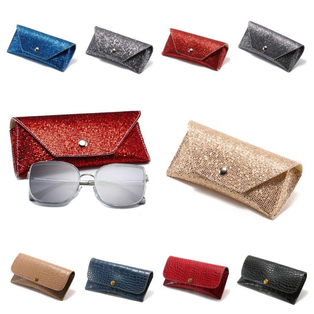 

Сумка для очков из искусственной кожи в корейском стиле, водонепроницаемая модная женская сумка