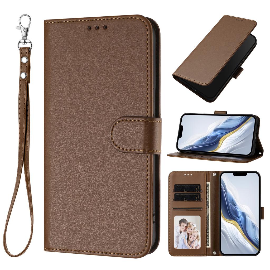 Wallet Flip Case For iPhone 17 16 15 14 13 12 11 Pro Max Air 8 7 Plus X XS XR SE 2020 2022 16e 17e PU Leather Cover with Card Slots