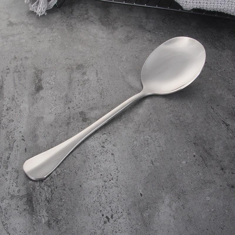 Champion Series Stainless Steel Multi-Size Serving Spoons - Hotel & Public Use