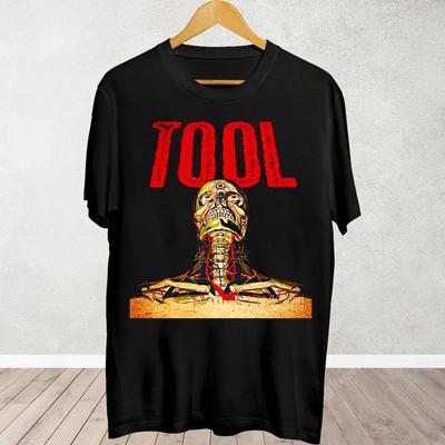 Vintage Tool Band Album Black T-Shirt Gift Fans Music All Size S-5XL