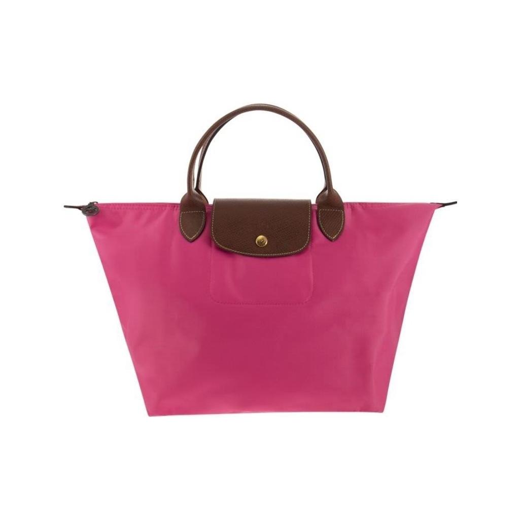 

Новая сумка-пельмень LONGCHAMP Le Pliage из коровьей кожи, женская, среднего размера, розовая 1623089P73 30.0*20.1*27.9CM