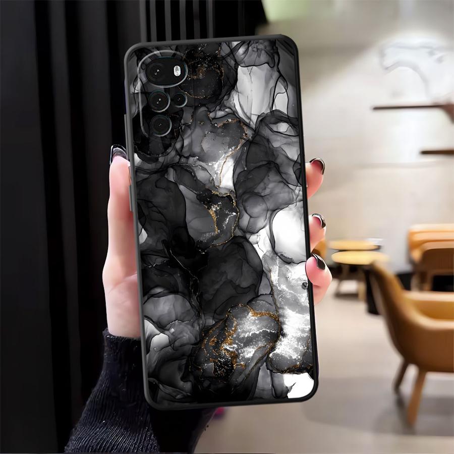 

Case for Motorola Moto G60s G53 G30 G32 G51 G73 G50 G71 Edge 20 Pro 30 Lite G52 G22 Edge40 Phone Cover Ink And Wash Pattern Art Motorola Edge 20 Lite