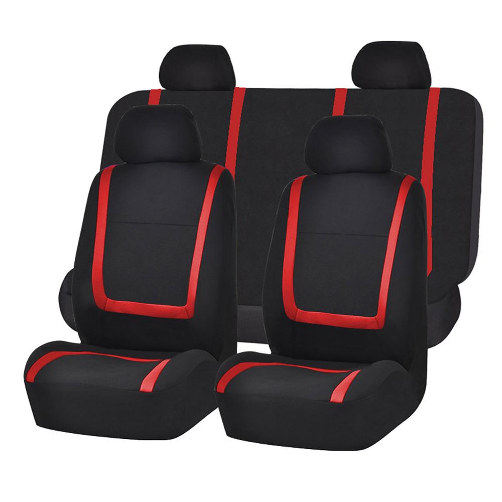 8 Color Universal Car Seat Cover Polyester Fabric Protect Seat Cushion Auto Interior For Lada For Kia For Renault For Ford