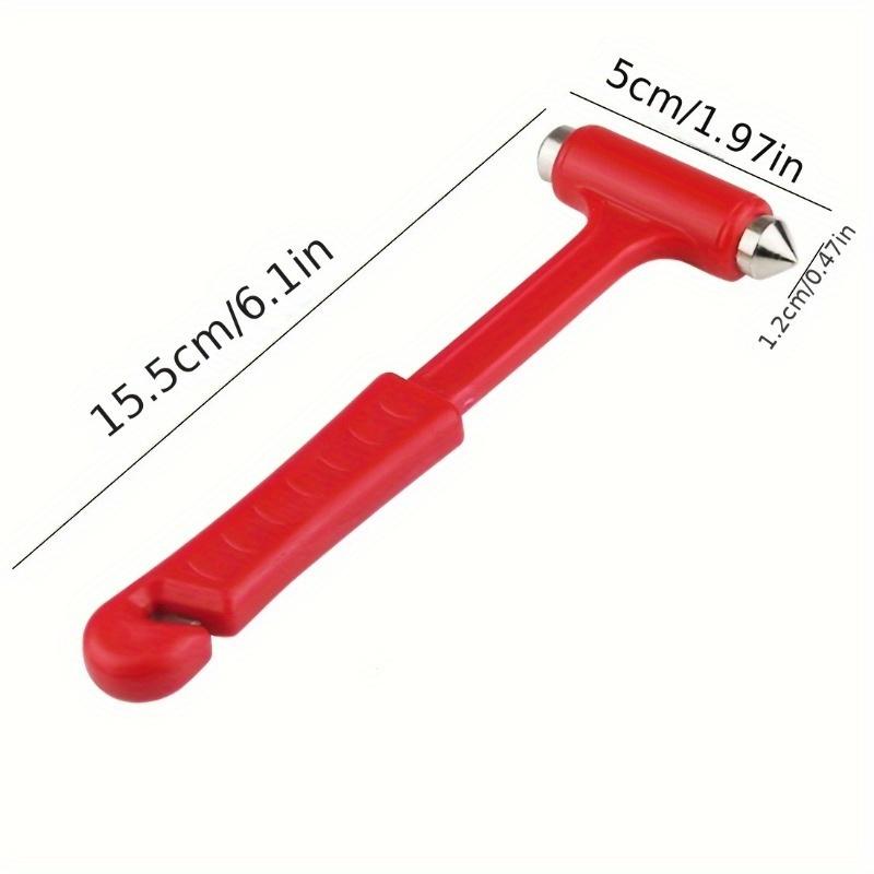 1PC Emergency Window Breaker Hammers Durable Multifunctional Car Safety Hammers, Plastic Window Breaker Escape Tools for Vehicle Emergency Use