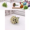High-quality 12pcs Artificial Pearl Berry Stamen Flowers For Stunning Home Decor