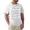 Chopin Nocturne Tshirt Fashion Casual Short Sleeve Tshirt
