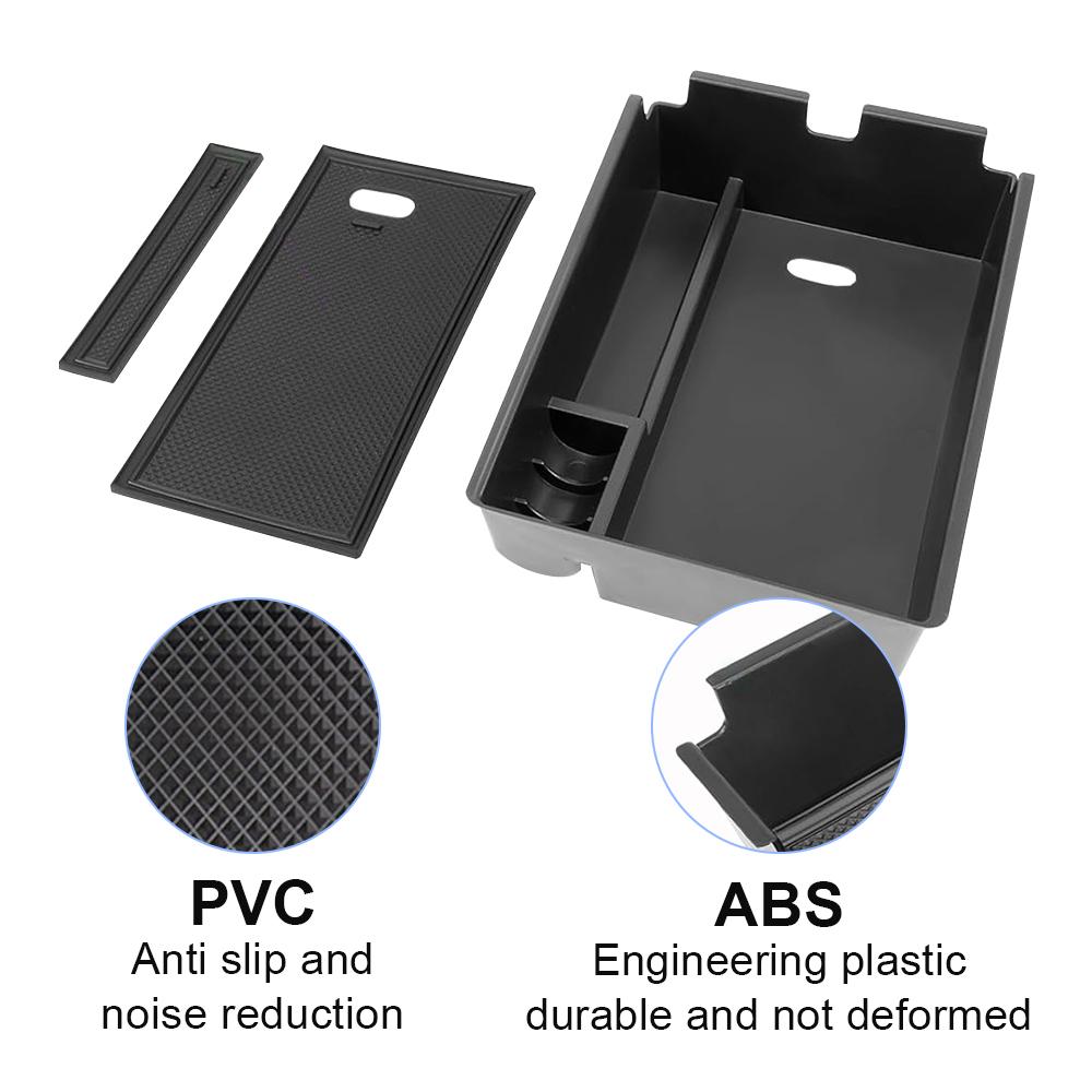 Center Console Organizer Tray For Kia Sportage NQ5 Hybrid 2025 2025 Armrest Storage Box Inner Insert Storage Holder Accessories