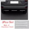 Car Rear Bumper Strip Decoration Protector Cover Trim For GWM HAVAL H7  2024 2025 Stainless Steel Accessories Exterior Refit